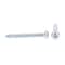 Prime-Line Sheet Metal Screw Self-Tap Pan Head Sqr Drive No. 8 X 1-1/2in Zinc Plated Steel 50PK 9163910 - alternate 4
